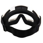 Ski / Snowboard and Other sports goggles, unisex, universal size, white frame - transparent lens, O1AT